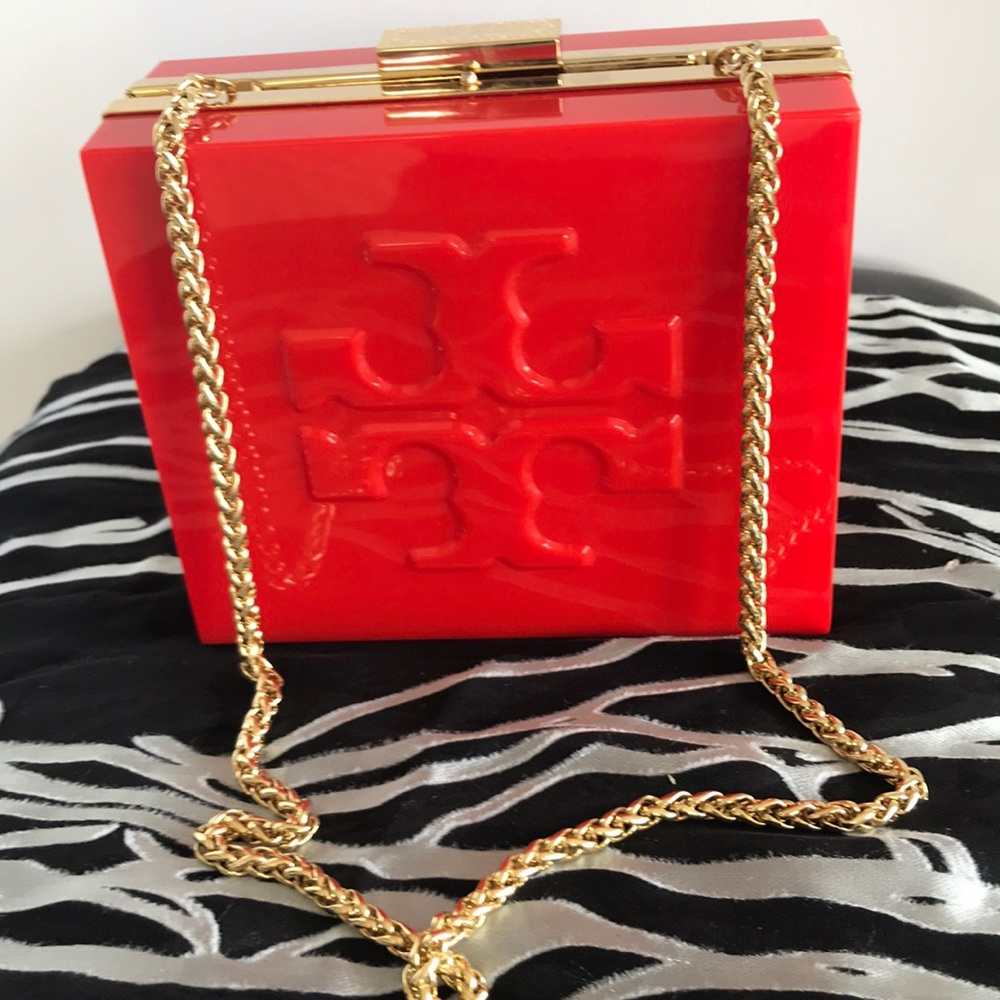 Red  box acrylic purse